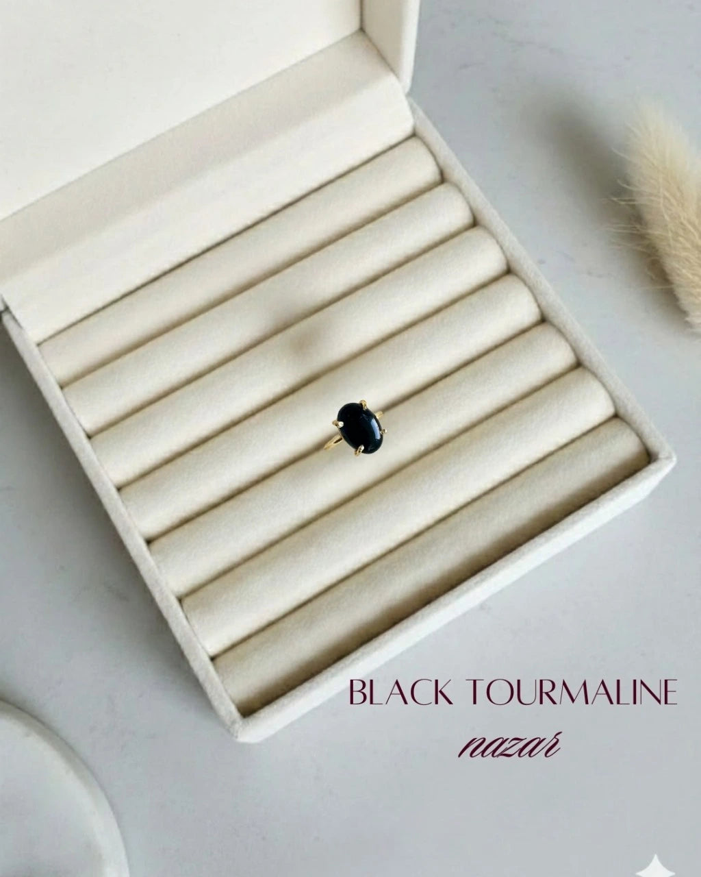Oval Crystal Rings