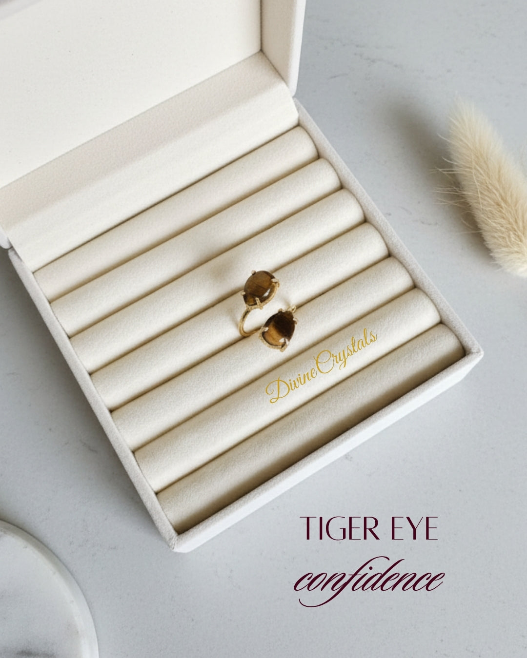 Double Stone Crystal Rings