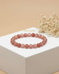 Strawberry Quartz Bracelet