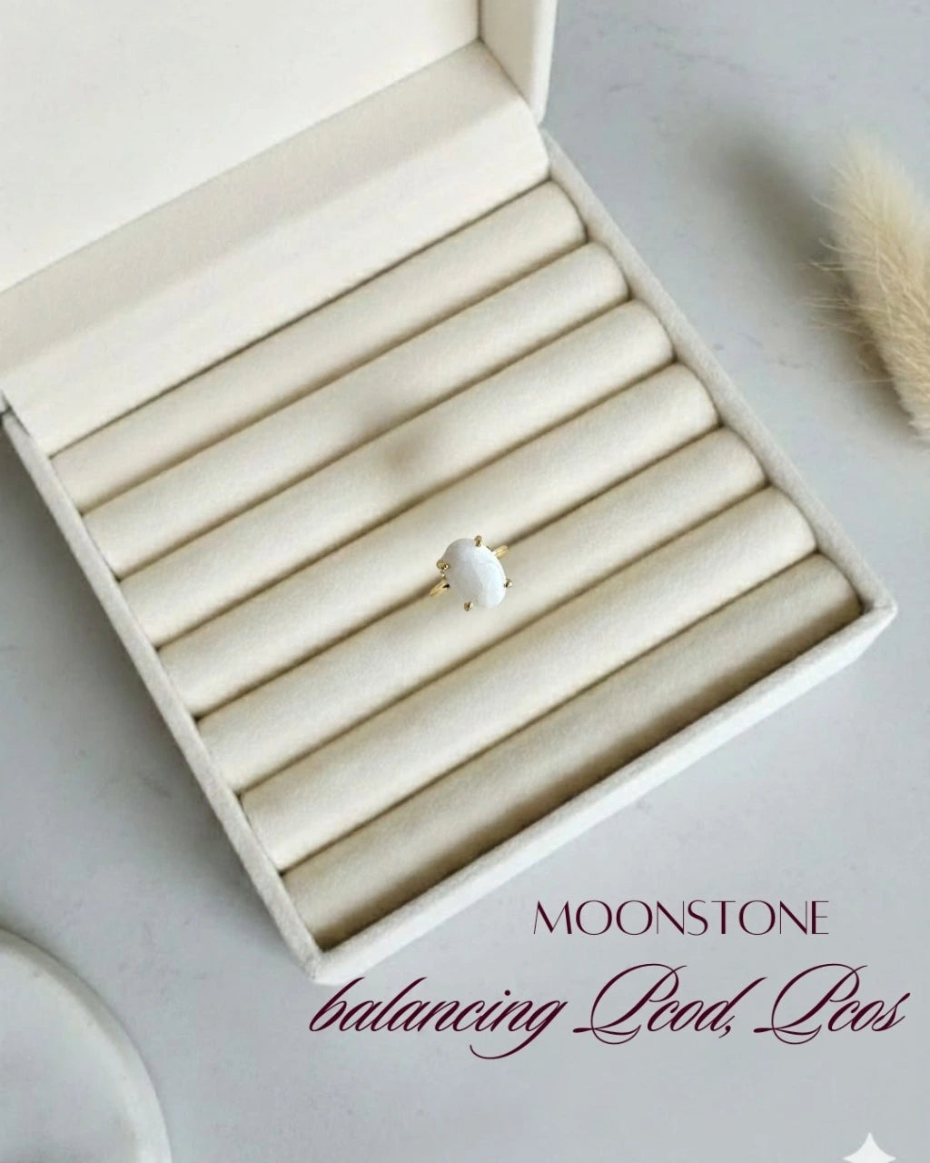 Oval Crystal Rings