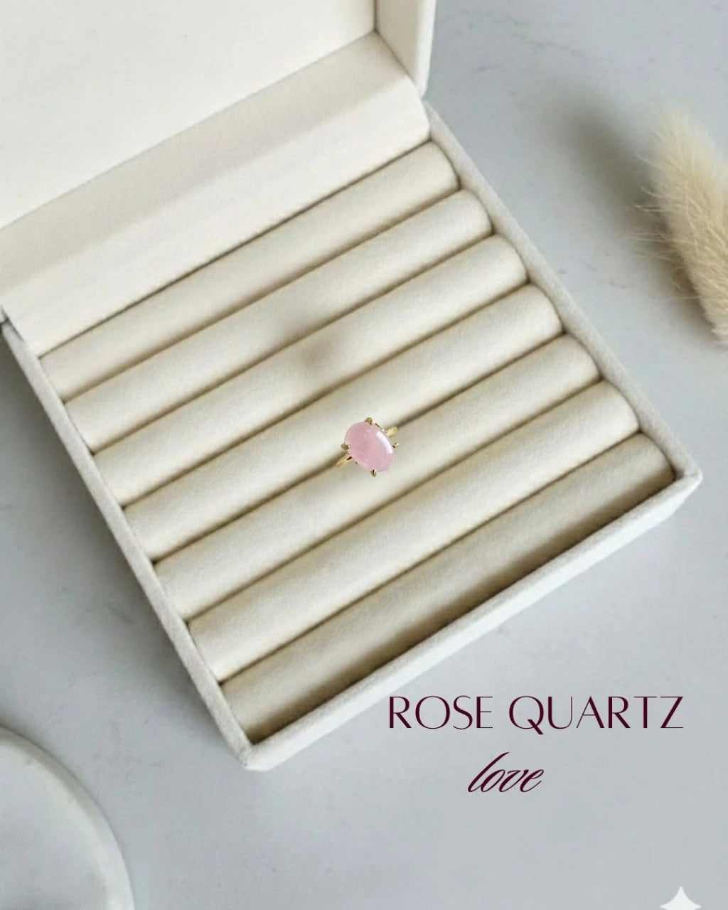 Oval Crystal Rings