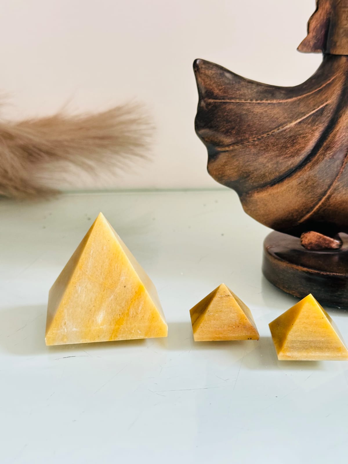 Yellow Aventurine Pyramid