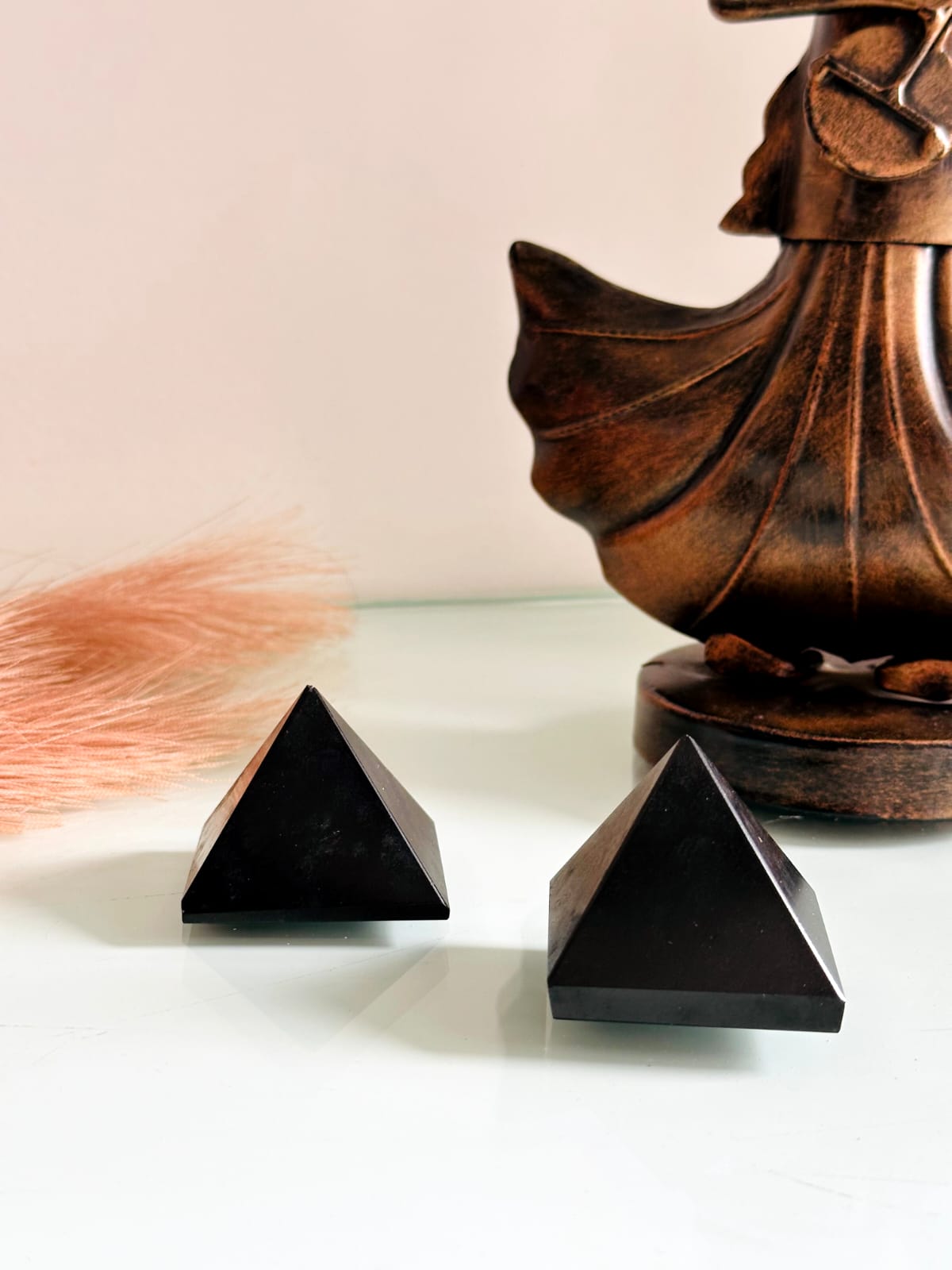 Black Tourmaline Pyramid