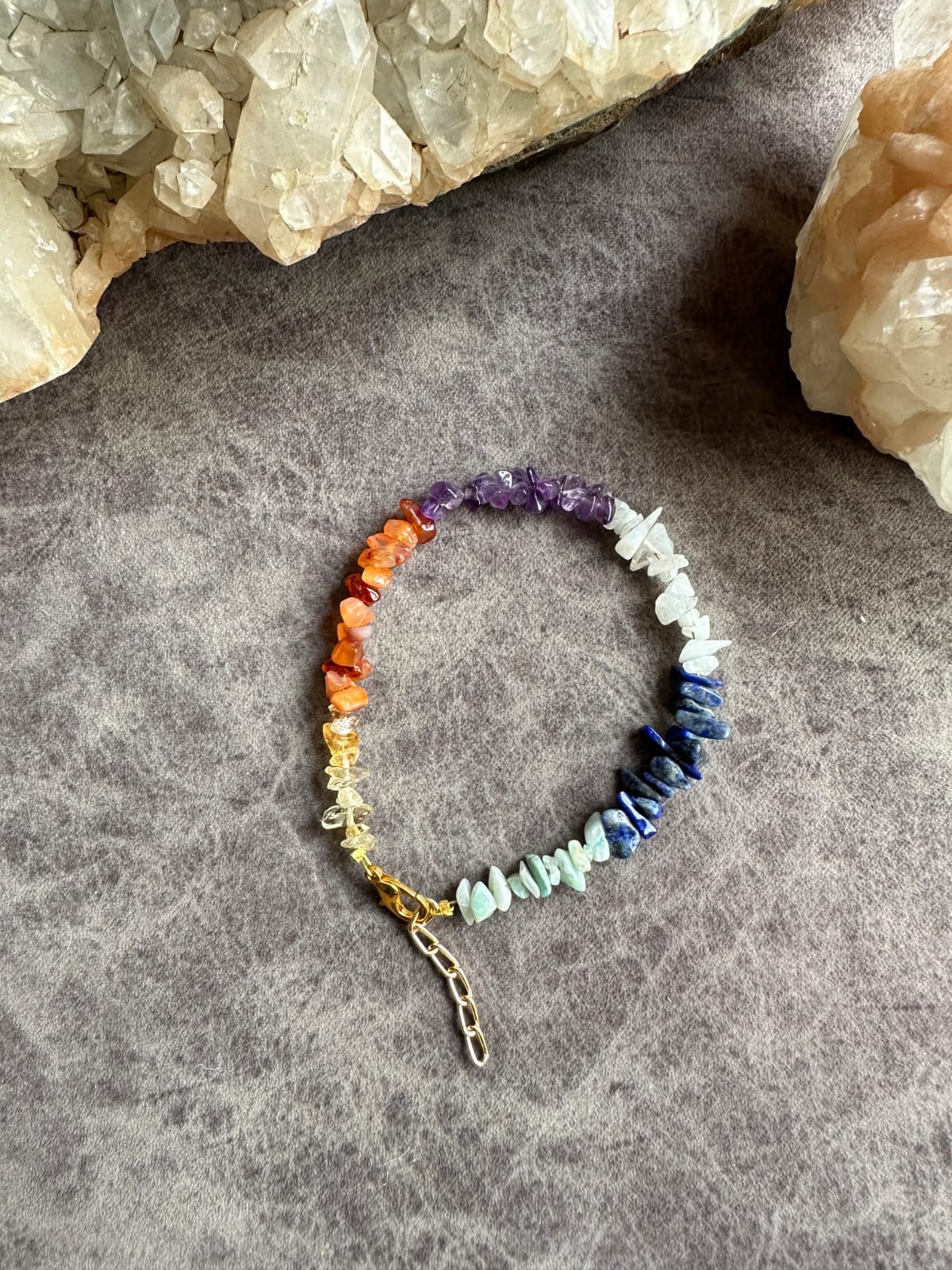 Crystal Chips Bracelets