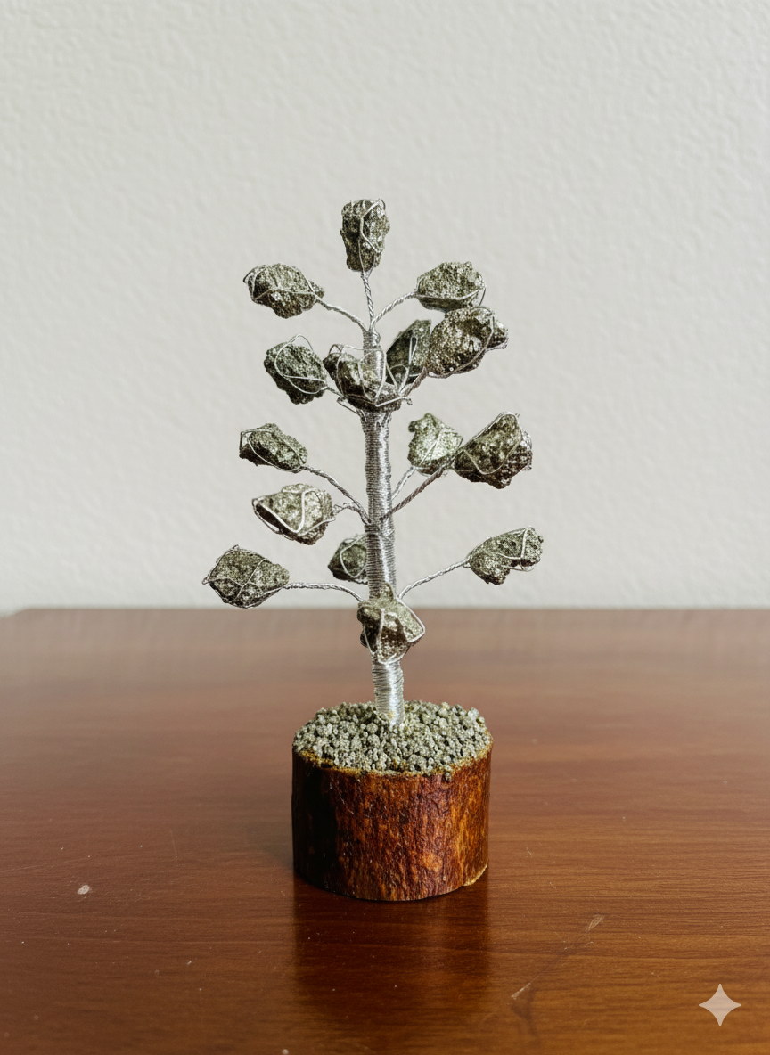 Pyrite Crystal Tree
